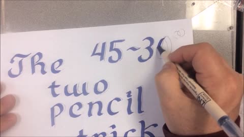 Calligraphy with Brett Episode 13