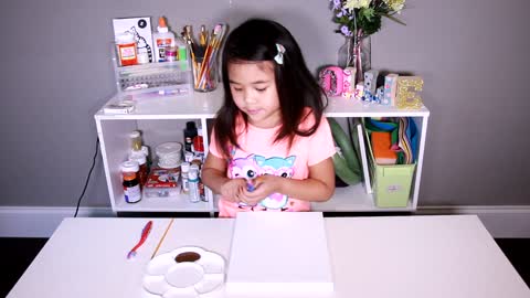 DIY Easy Cherry Blossom Painting Tutorial for Kids | Spring Tree Painting Ideas for Toddlers