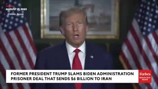 President Trump warned Joe Biden giving Iran $6 billion dollars would be ‘Extremely deadly’