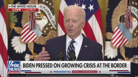Biden Jokes He Should Be "Flattered" So Many Illegals Are Coming Because He's Nice