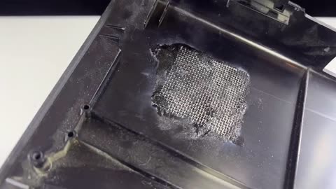 Mix super glue and charcoal power! You will be amazed with result