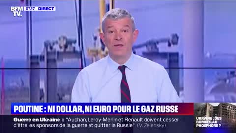 bfm business - la russie vend son énergie en rouble (début de la dédollarisation ?)