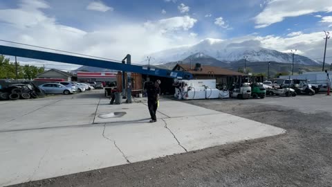 Crane Truck Ford F800 14 Ton 101' with 2 Stage Jib Manitex M1461 Cummins Diesel LOW MILES!