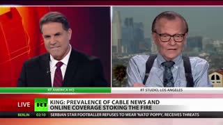 Larry King: "CNN stopped doing news a long time ago, they do Trump."