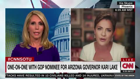 WATCH: Kari Lake's FIERY Exchange with CNN's Dana Bash