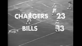 Nov. 17, 1963 | Bills vs. Chargers highlights