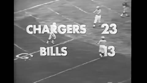 Nov. 17, 1963 | Bills vs. Chargers highlights