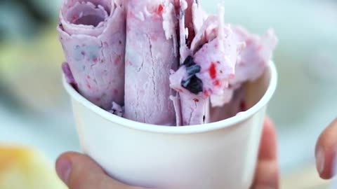 Thai berry ice cream