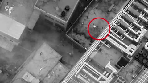 The IDF releases footage of Hamas operatives opening fire at troops from