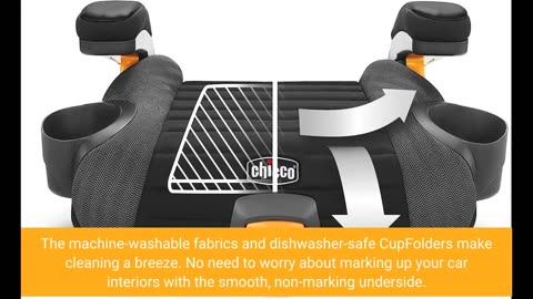 See Remarks: Chicco GoFit Plus Backless Booster Car Seat with LATCH Attachment and Quick-Releas...