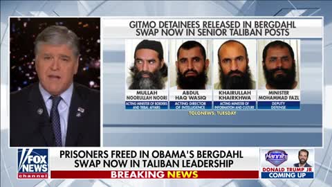 Sean Hannity blasts Obama, Biden over freeing new Taliban leaders