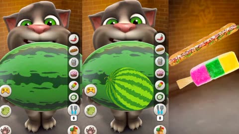 My Talking Tom cat -- funny moments mobile gameplay HD video part 1 -Naty Tom