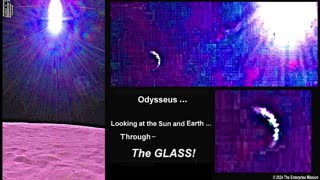 Claiming These Images From The New Odysseus Lunar Mission Show A Glass Dome Around The Moon!