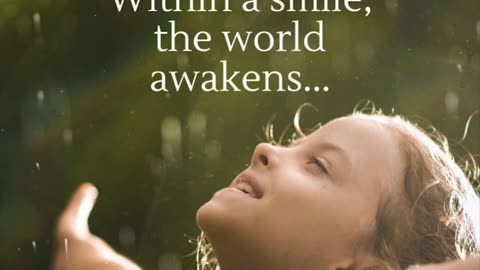 Awakening the World with Smiles #Shorts #happinessfacts #subscribe