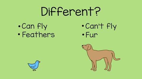 differentiate animals