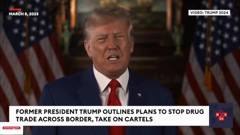 Trump Accuses Biden Of 'Deadly Betrayal Of Our Nation,' Details 'War' Plan Against Drug Cartels