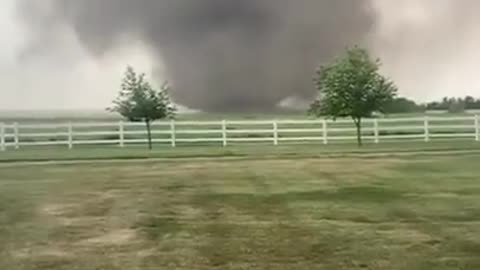 MASSIVE TORNADO HITS ALBERTA