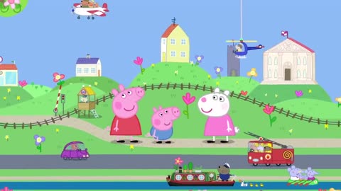 TEDDY PLAYGROUP`S DAY OUT ! PEPPA PIG ! FULL EPISODES !!!
