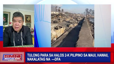 Tulong para sa halos 2-K Pilipino sa Maui, Hawaii, nakalatag na —DFA