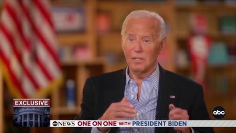 Biden claims he's not behind in the race