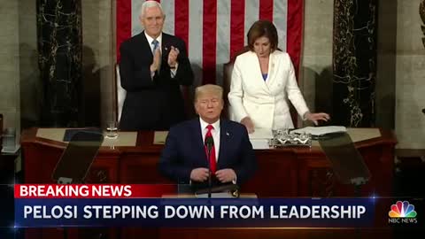 PELOSI STEPPING DOWN FROM LEADERSHIP