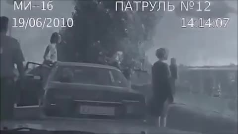 POLICE DASH CAM RECORDS EXTRATERRESTRIAL ABDUCTION IN RUSSIA