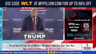 Trump LIVE REPLAY -- Newton and Clinton IA