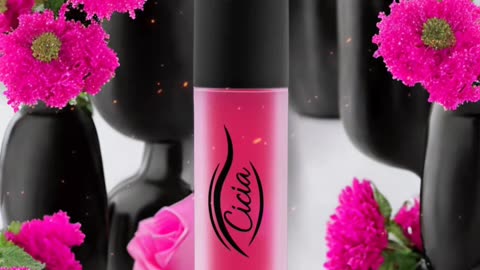 Cicia Premium Pink Lip Oil - Cherry Moisturizing and Nourishing Glossy Finish | Lip Care Treatment