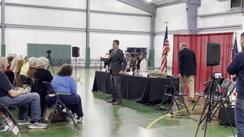 Delegate John McGuire At The 10th Senate District Debate In Louisa County