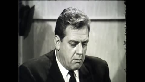 Raymond Burr of "Perry Mason" | 1963 Interview