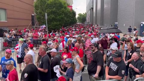 The Turnout for Trump in Philadelphia is Absolutely Massive