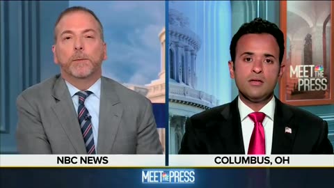 Vivek Ramaswamy, Chuck Todd Get Into Heated Spat About 2020 Election