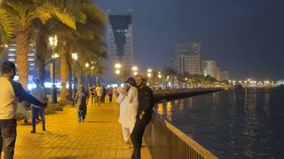 "Discovering the Tranquil Beauty of Dubai's Lakeside: Unveiling the Charm of Sharjah"