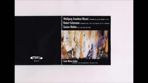 Mahler - “Das Lied von der Erde” Fassbaender Araiza Giulini Wiener