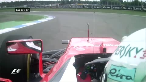 Vettel Slows Down A Lap Too Early | German Grand Prix