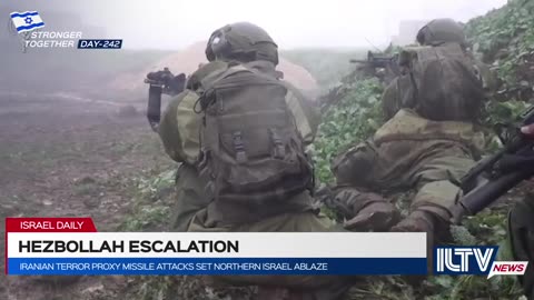Hezbollah Attacks Set Northern Israel On Fire An Israeli media report