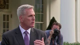 Kevin McCarthy discusses his meeting with President Biden on the debt ceiling - May 22, 2023