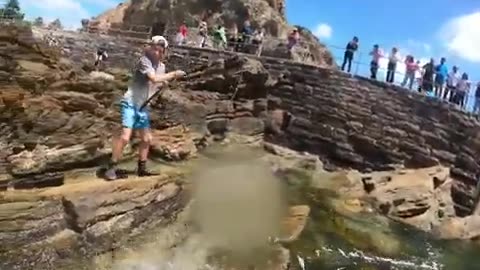 stingray fishing at second valley off the rocks