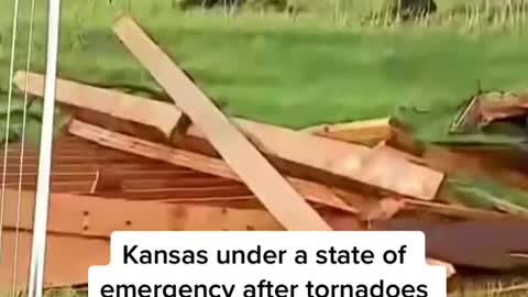 Kansas under a state of emergency after tornadoes