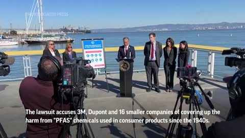 California sues companies over 'forever chemicals'