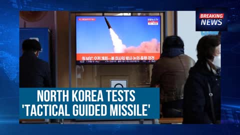 North Korea tests 'tactical guided missile'