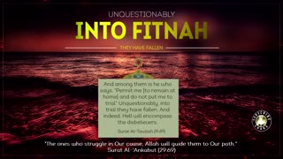 Unquestionably Into Fitnah They Have Fallen - Imam Anwar Al-Awlaki