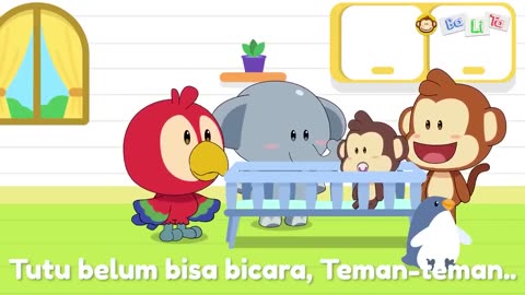 Indonesian children's song // Title keluarga baba lili tata (Title "baba lili tata family")