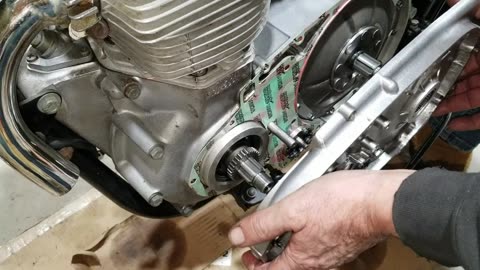 1974 Triumph Trident restoration Part 7, Assembling the primary