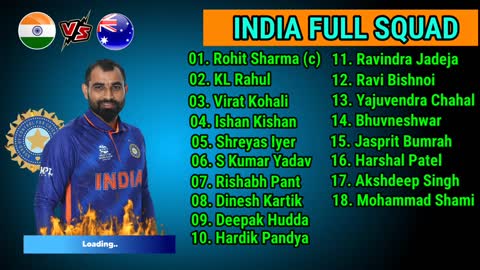 India Tour Of Australia T20 Series 2022 India Tour Of Australia T20 Series india Final Squad