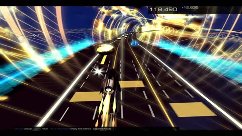 Audiosurf 2 "Enjoy the Silence", by Depeche Mode