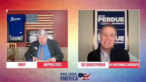 (R) David Perdue-Ga Governor Candidate joins #BKP Politics!