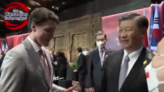 President of China is caught scolding Justin Trudeau at the latest G20