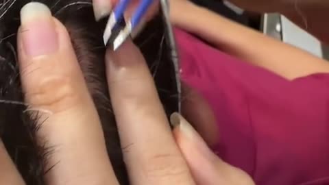 Pluck gray hair in a healthy way #4