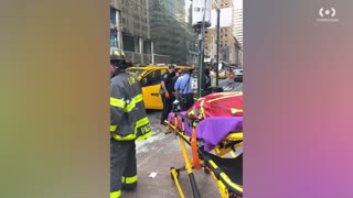 MIDTOWN MAYHEM! Man Steals Car in NYC, Plows Into 10 Pedestrians Before Being Tackled [WATCH]